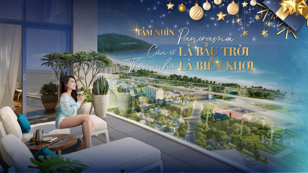 Căn hộ The Sailing Quy Nhơn view biển panorama từ ban công cao cấp