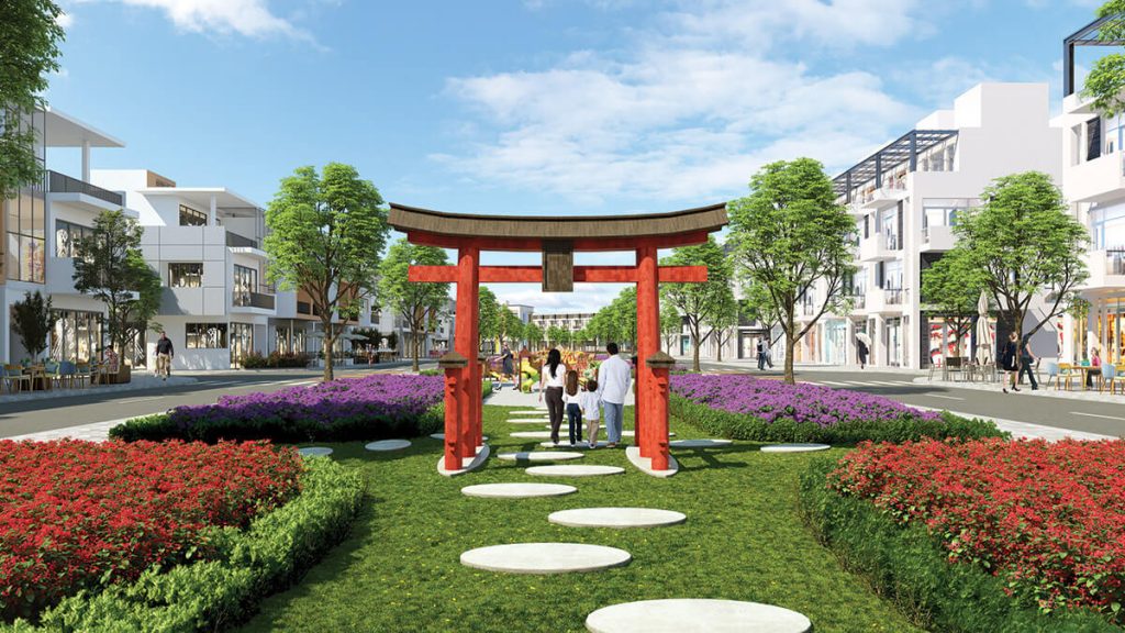 Công viên cây xanh và cảnh quan sinh thái Kỳ Co Gateway Nhơn Hội New City Phân khu 9