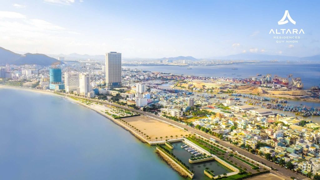 Vị trí dự án căn hộ Altara Residences Quy Nhơn 76 Trần Hưng Đạo