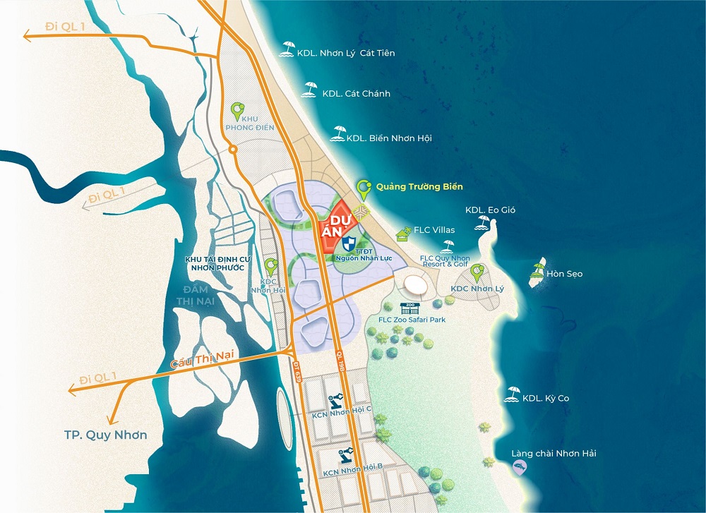 Dự án Nhơn Hội New City – Phân khu 4