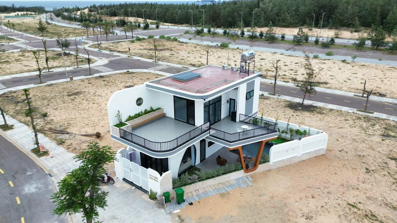 Thực tế nhà phố xây dựng tại dự án Nhơn Hội New City Quy Nhơn