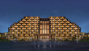 Cảnh quan khuôn viên dự án Fujia Beach Onsen Resort Gia Lai