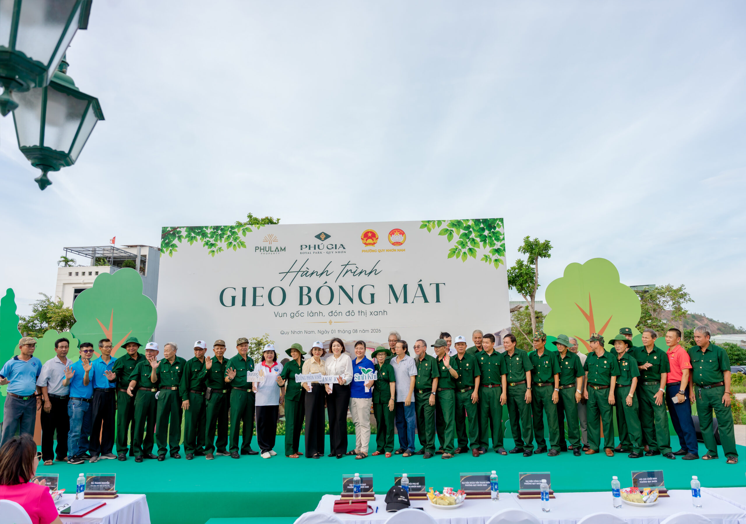 Hành trình Gieo Bóng Mát - Trồng 428 cây xanh tại Phú Gia Royal Park Quy Nhơn