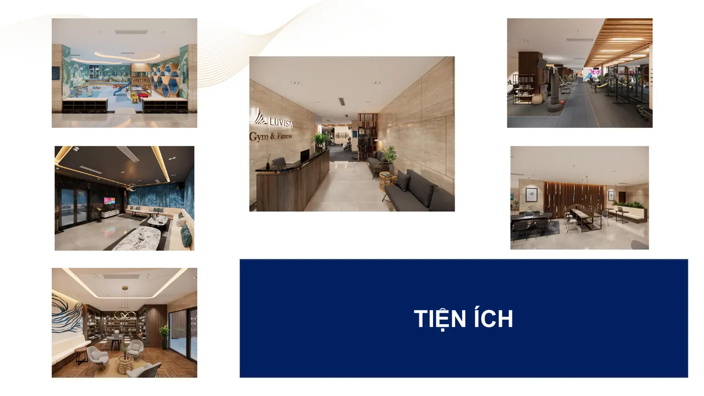Hồ bơi nội khu căn hộ Luvista Quy Nhơn