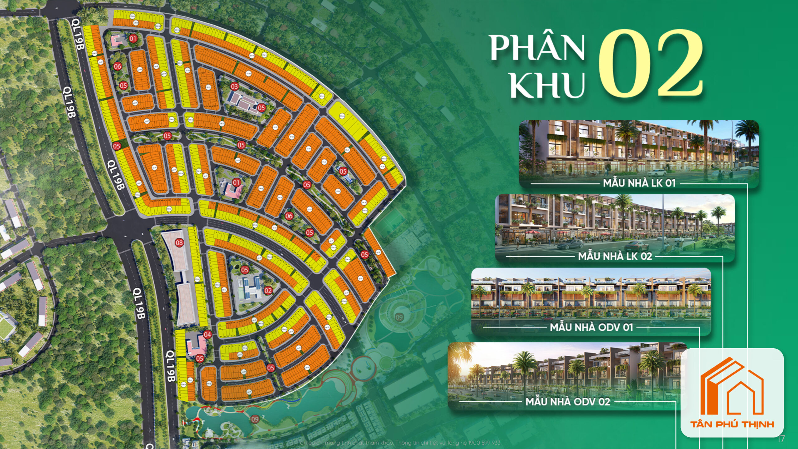 Mặt bằng Nhơn Hội New City Phân khu 2