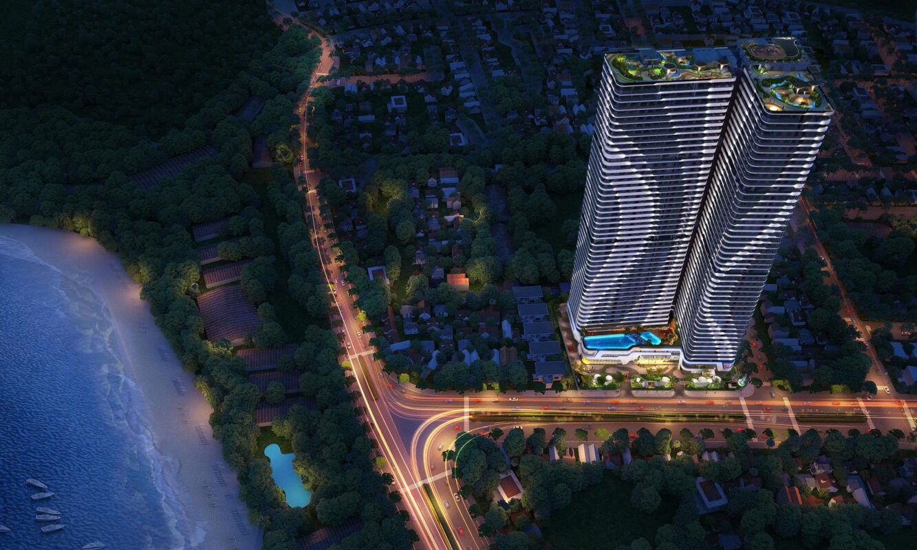 Thiết kế kiến trúc phong cách Parametric dự án căn hộ cao cấp Oriva Bay Quy Nhơn