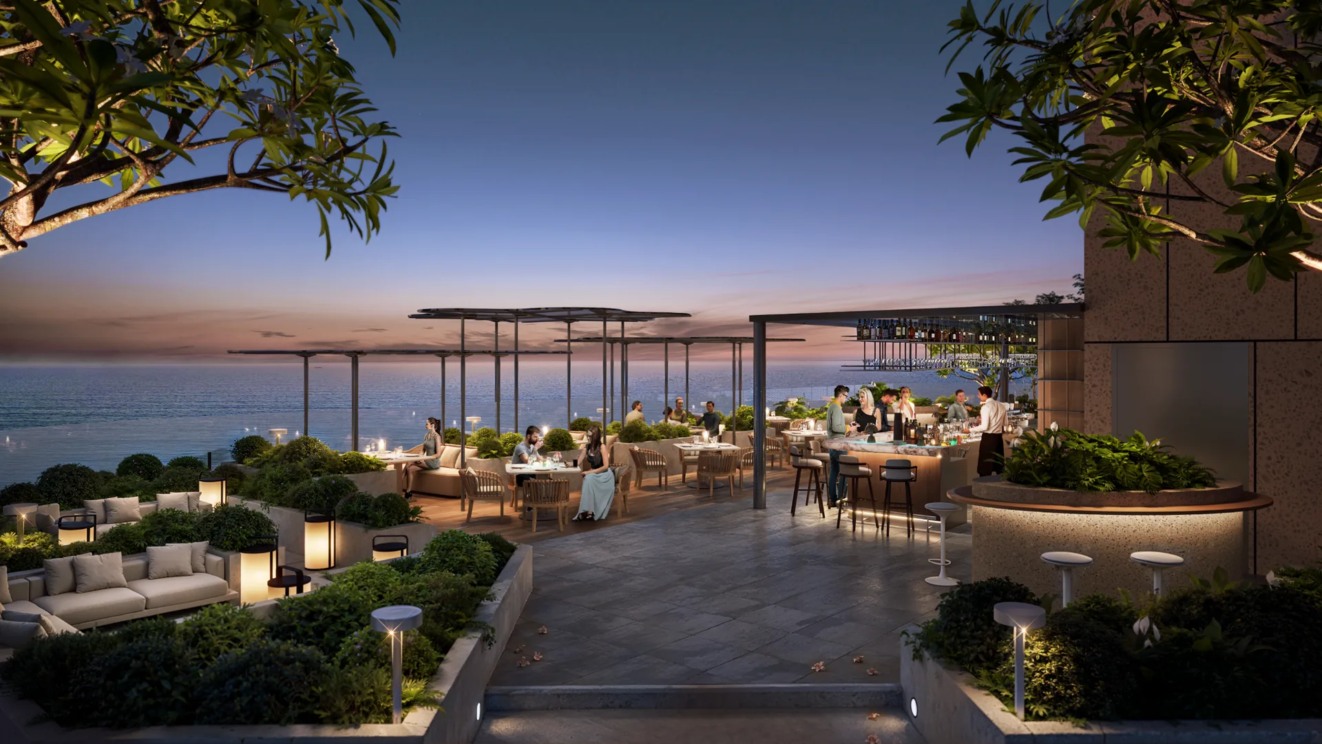 Rooftop Bar Q Terra Quy Nhơn view biển