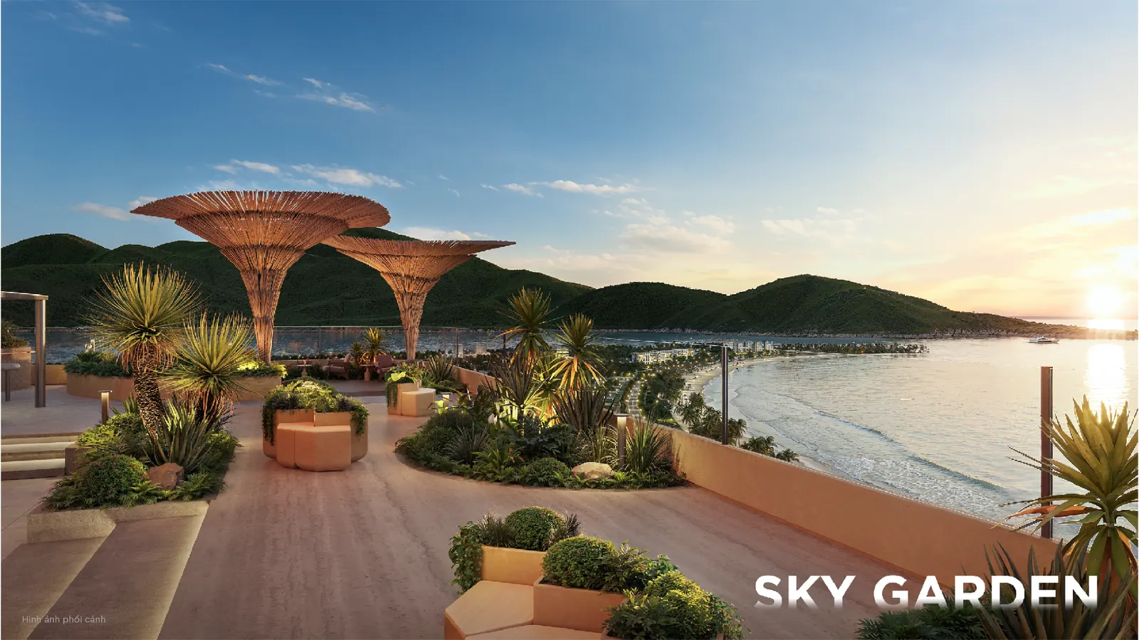 Q Terra Quy Nhơn tiện ích Sky Garden vườn chân mây