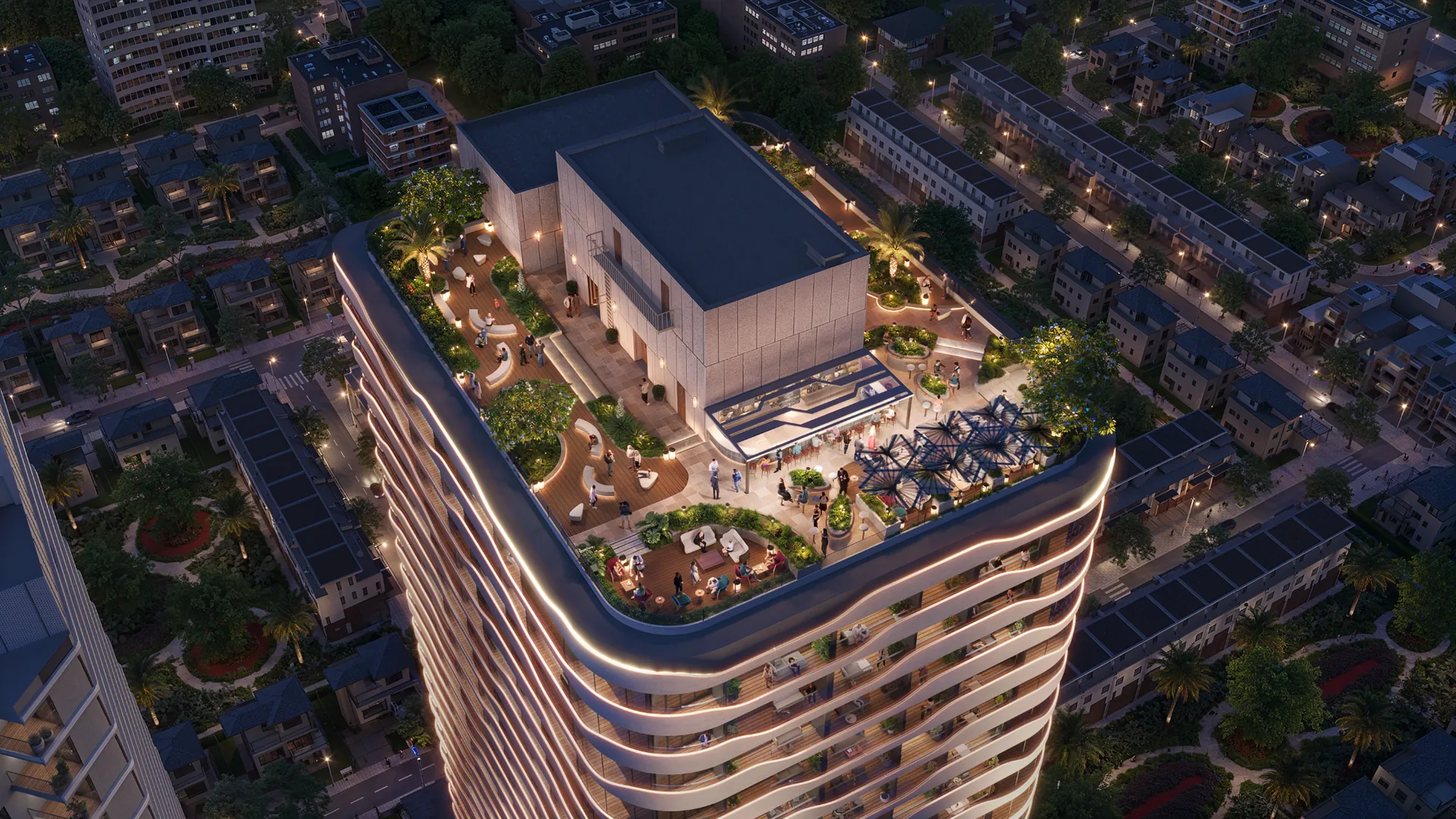 Vườn chân mây rooftop Q Terra Quy Nhơn