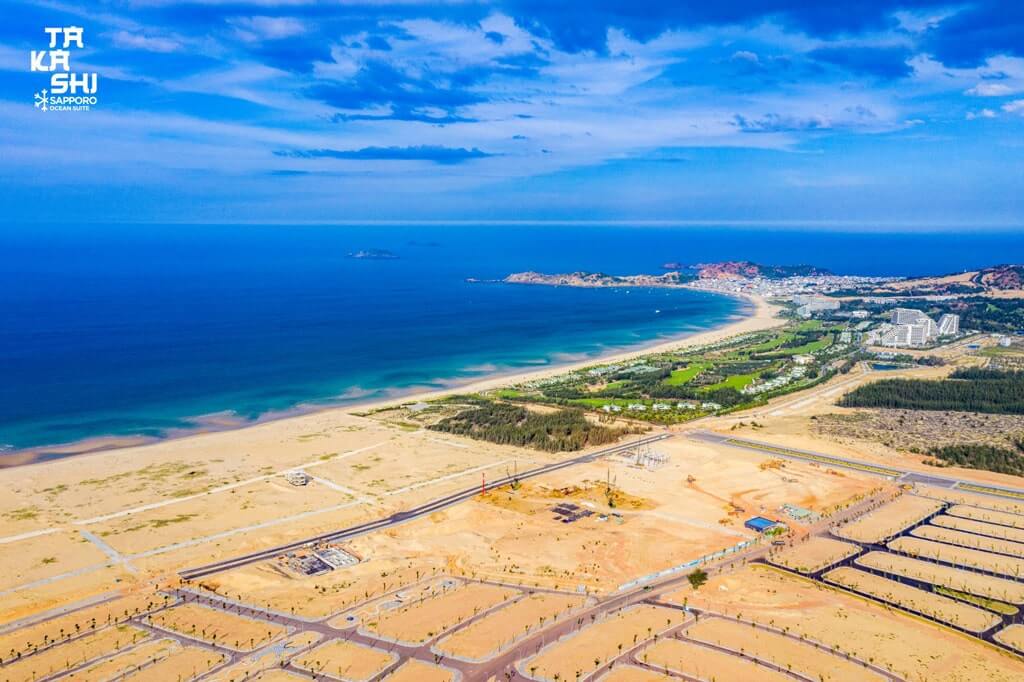 Tiến độ thi công thực tế dự án Takashi Ocean Suite Quy Nhơn