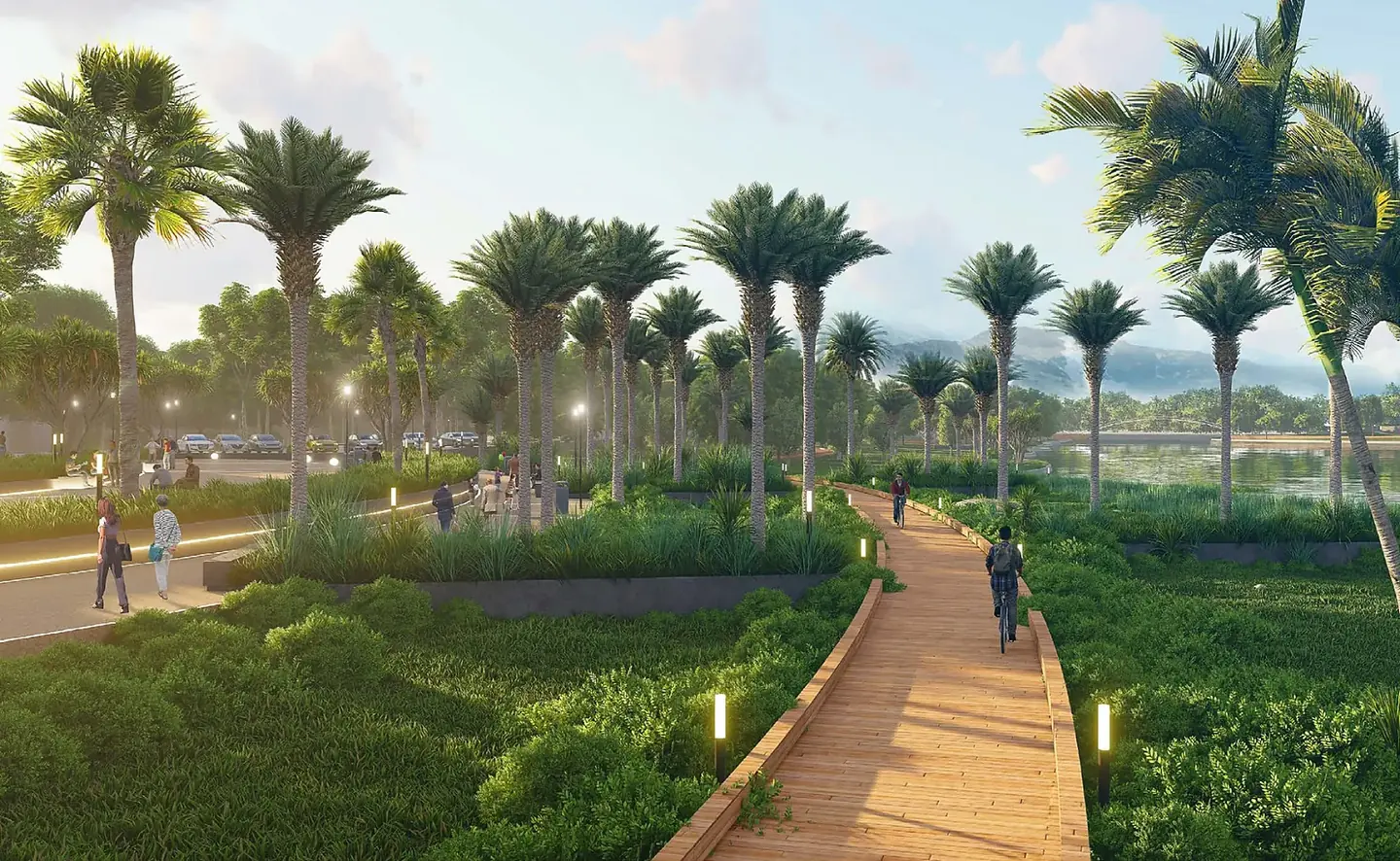 Công viên ven hồ FPT AI City Quy Nhơn