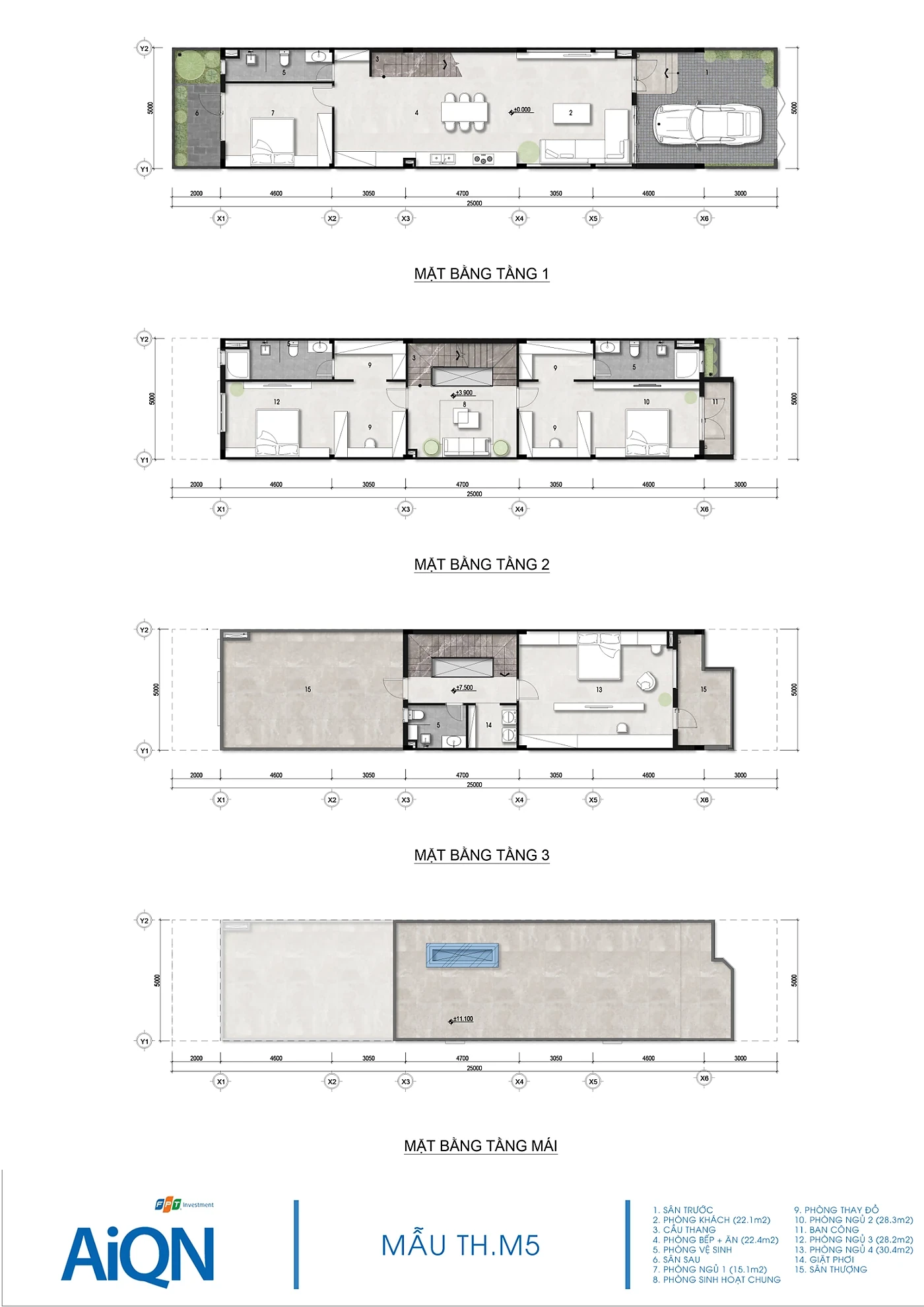 Mặt bằng mẫu TH.M5 FPT AI City Quy Nhơn