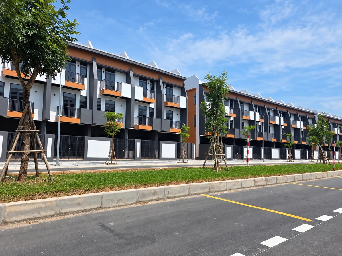 Dãy nhà phố FPT AI City Quy Nhơn ngày 18 09 2026