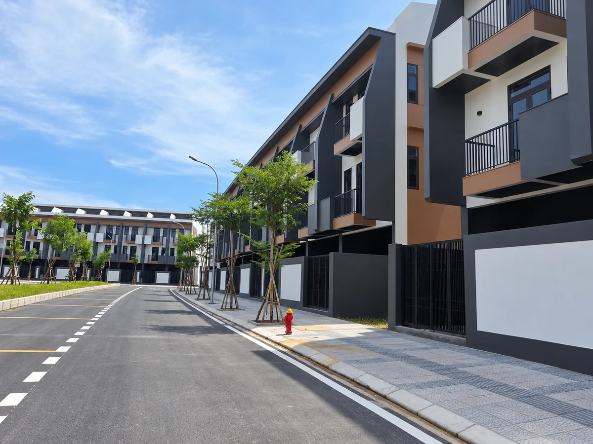 Dãy nhà phố FPT AI City Quy Nhơn tháng 9 2026