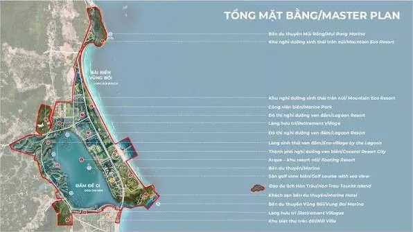 Quy hoạch khu vực Đầm Đề Gi và Khu dân cư phía Nam Đề Gi