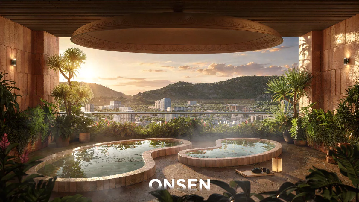Onsen Q Terra Quy Nhơn tại tầng 21