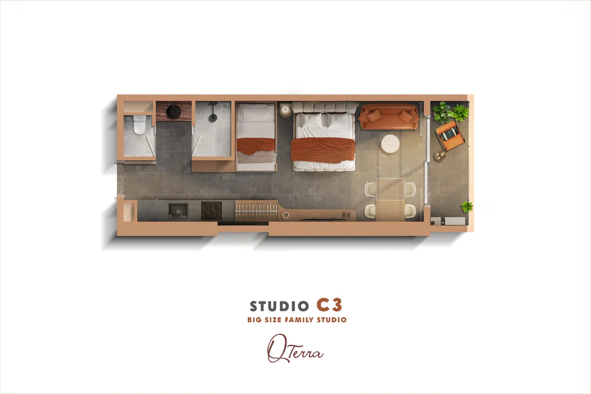 Thiết kế Studio F+ Q Terra Quy Nhơn