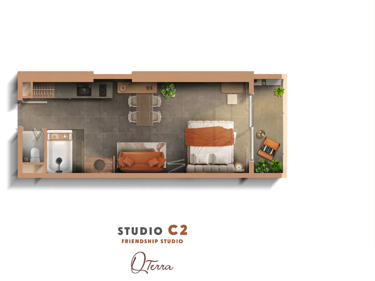 Thiết kế Studio F Q Terra Quy Nhơn