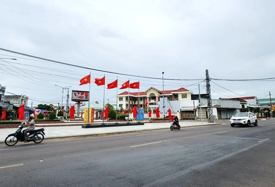 Hình ảnh khu vực An Nhơn tỉnh Gia Lai, minh họa bối cảnh đô thị và hoạt động thương mại