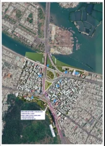 Sơ đồ khu vực mở rộng ngã 5 Đống Đa - Hoa Lư Quy Nhơn năm 2026