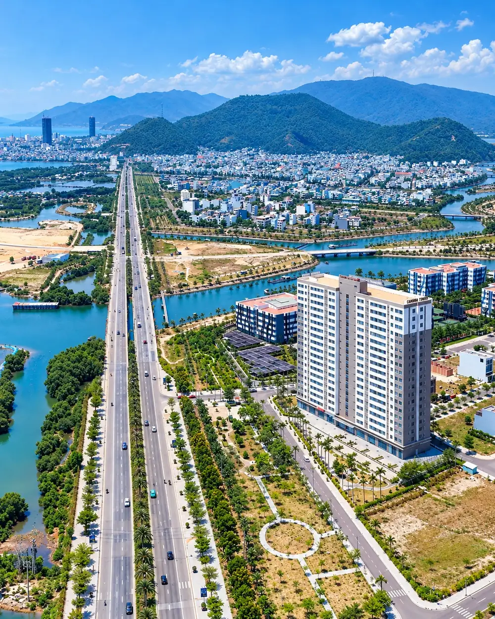 Hạ tầng giao thông và chung cư khu An Phú Thịnh Quy Nhơn